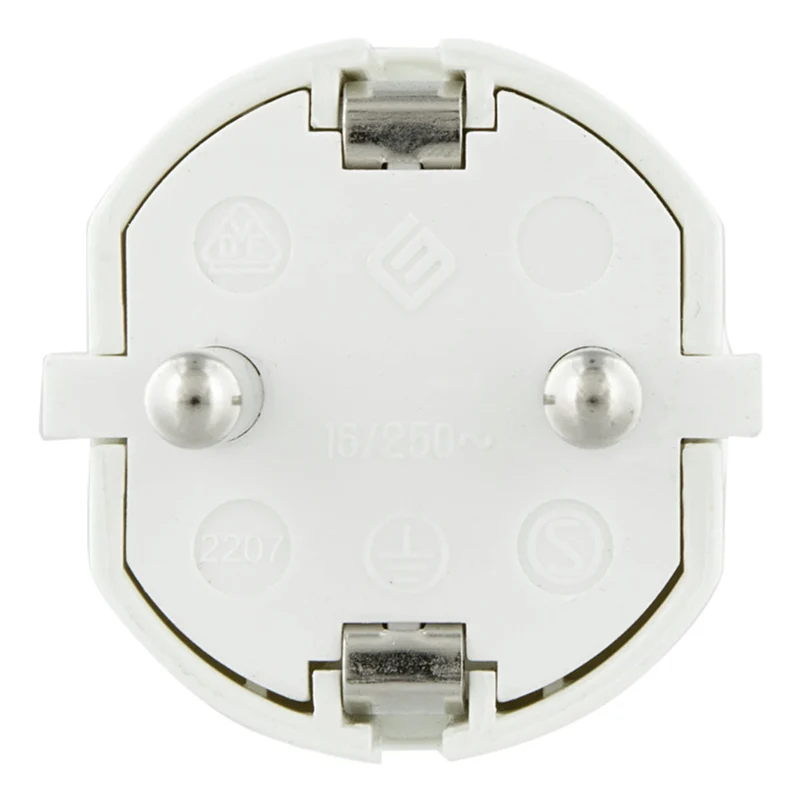 SCANPART - Prise - Fiche 230 V (mâle) - inclinée - 3-pôles Connexion câble inclinée |Avec mis à la terre