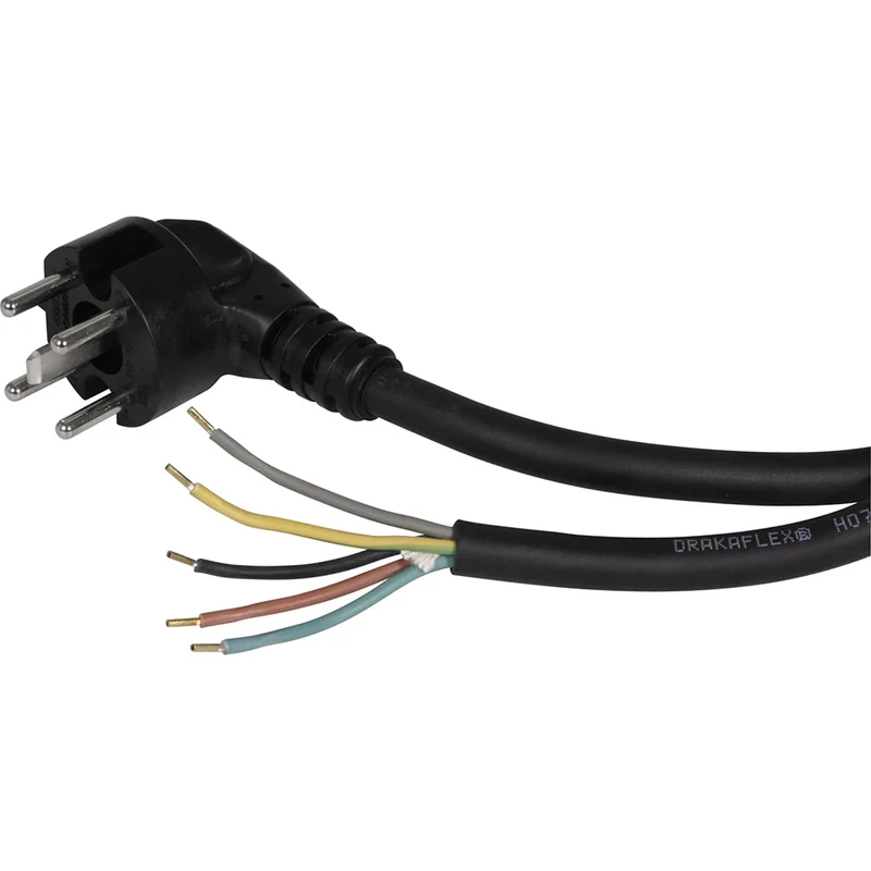 SCANPART - Câble de connexion Perilex - Perilex (Homme) - incliné - Câble 2.0 m 5 x 1.5 mm Bouchon moulé