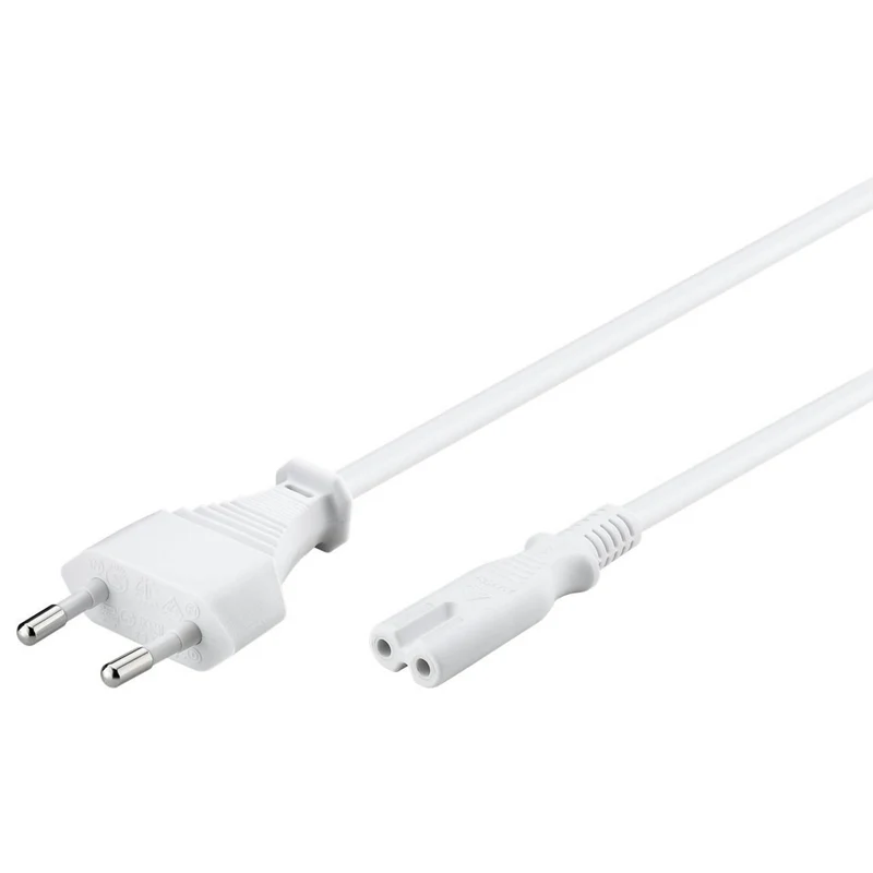 SCANPART - Cordon d’appareil - Prise 230 V (mâle) - C7 (Femme) 1.5 m 2 x 0.75 mm Cordon d’alimentation