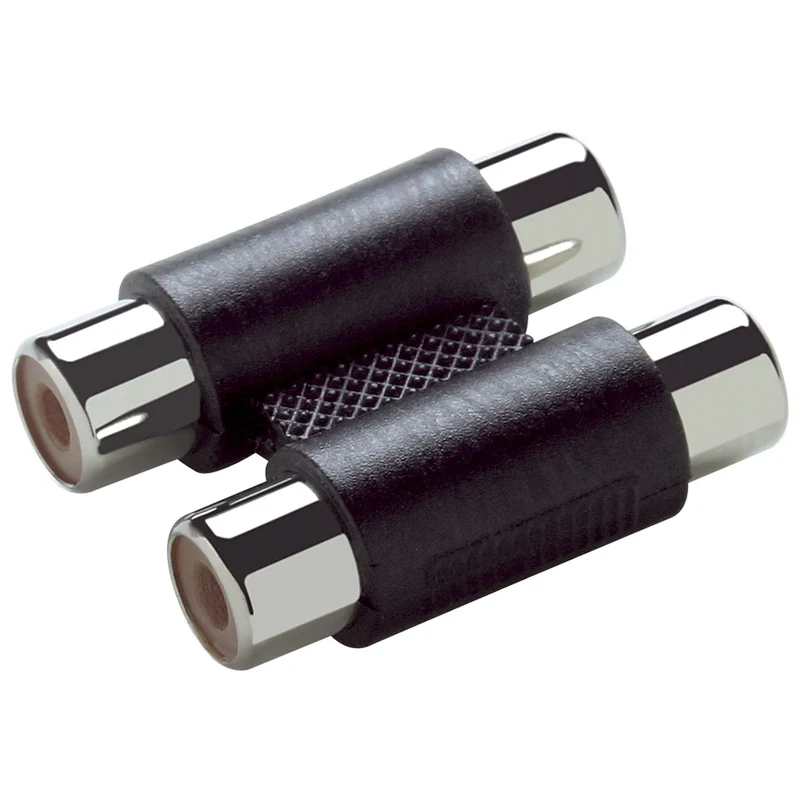 SCANPART - Prise audio - Adaptateur - 2 x RCA (Femelle) - 2 x RCA (Femelle)