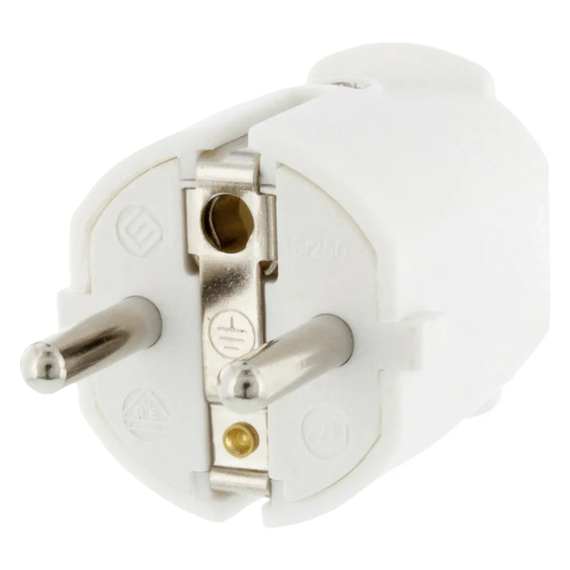 SCANPART - Prise - Prise 230 V (mâle) - 3-pôles Avec mis à la terre|PVC souple