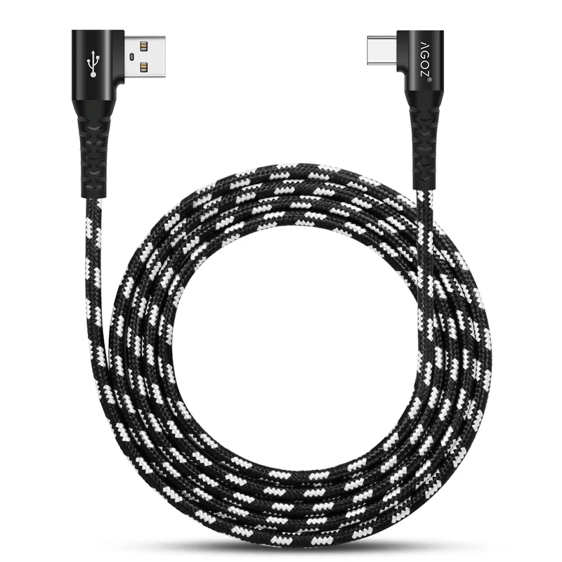 Câble de charge USB Type-C à 90 degrés pour terminal de paiement carré