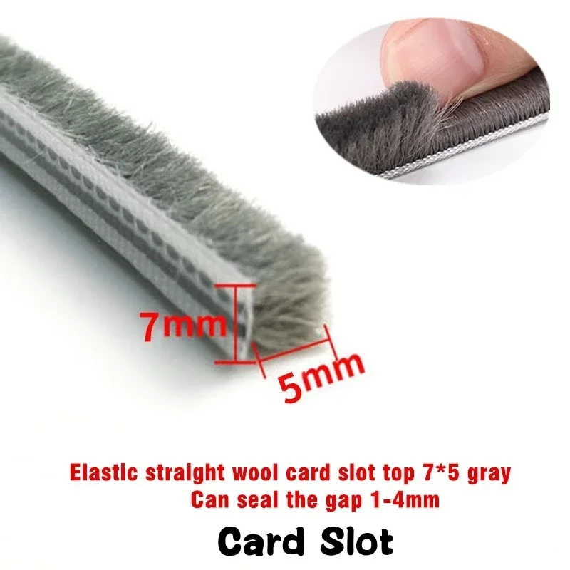 Dustproof Soundproof Brush Seal Strip