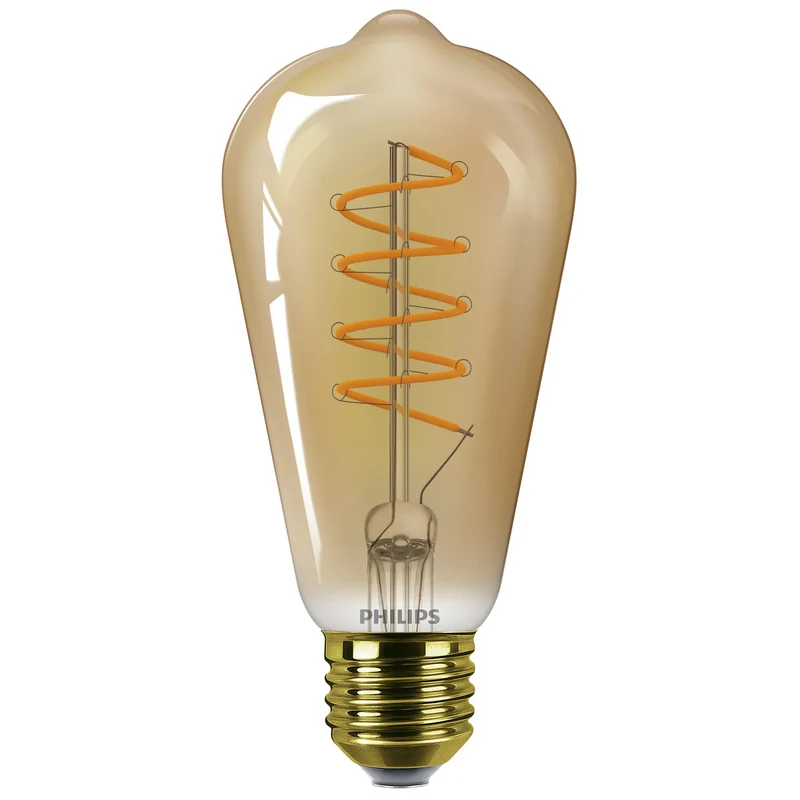 PHILIPS - Vintage Led - E27 - 25 W - 250 Lumen - 1800 K - Flame - ST64