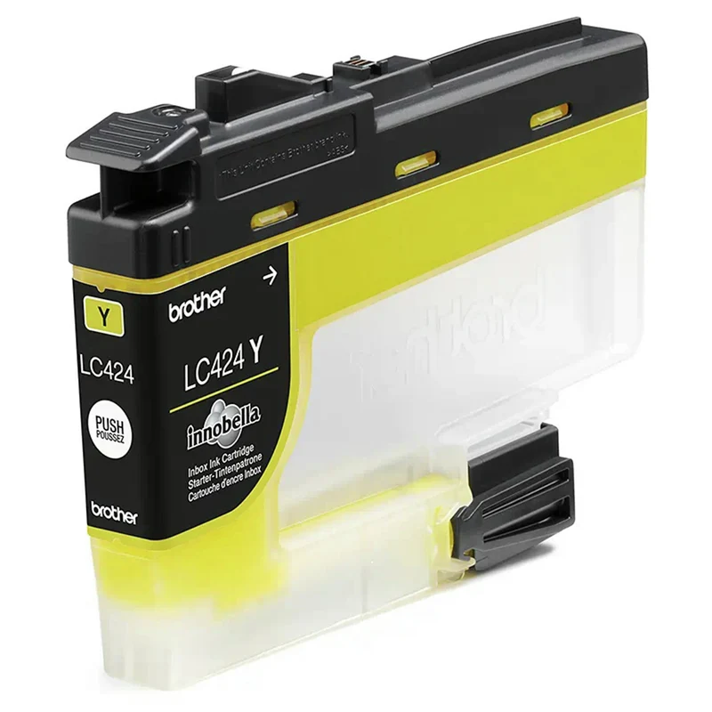 BROTHER Cartouche d'encre LC424Y - Jaune