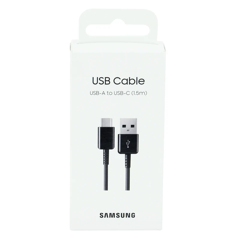 SAMSUNG - Câble de chargement et de données - USB-A (Mâle) - USB-C (Mâle) - 1,5 m