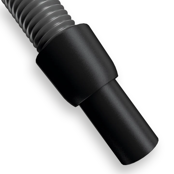 Flexible suction hose extension