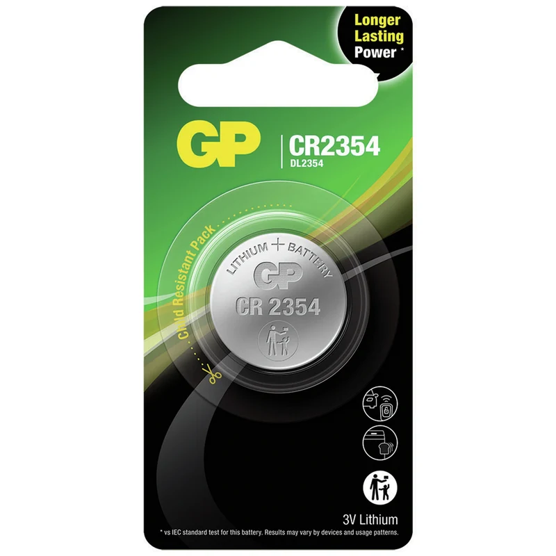 GP Lithium CR2354 | 2354 - 3 V - 560 mAh - Cellule bouton