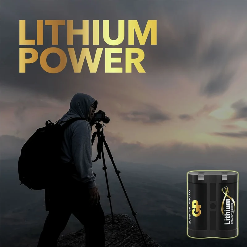 GP Lithium 2CR5 | DL245 - 6 V - 1400 mAh Batterie