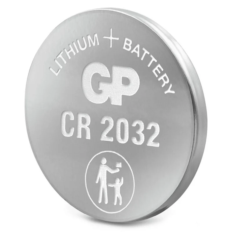 GP Lithium CR2032 - 3 V - 220 mAh - Cellule bouton
