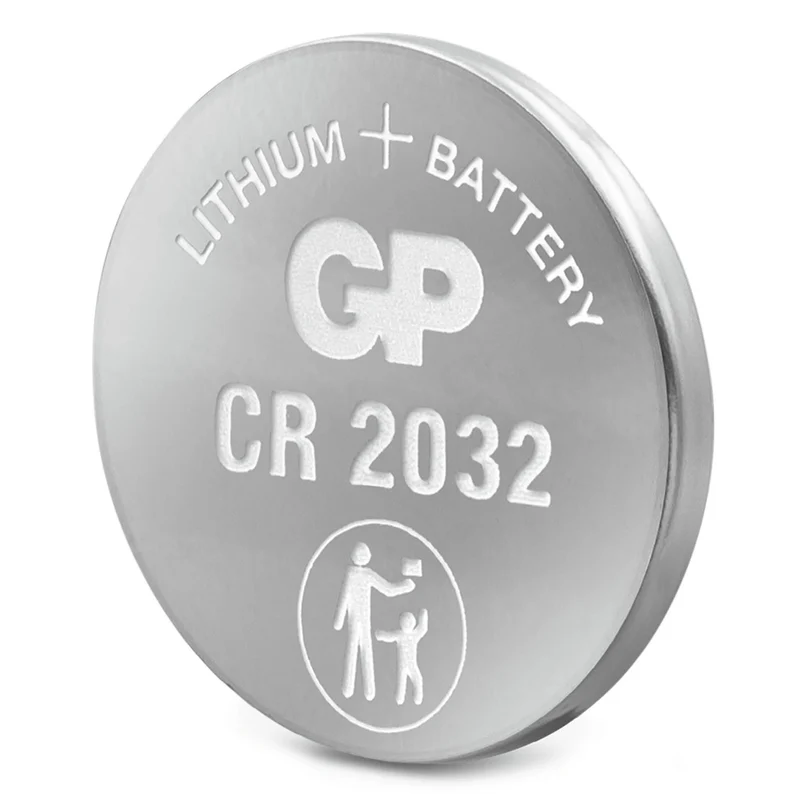 GP Lithium CR2032 - 3 V - 220 mAh - Cellule bouton