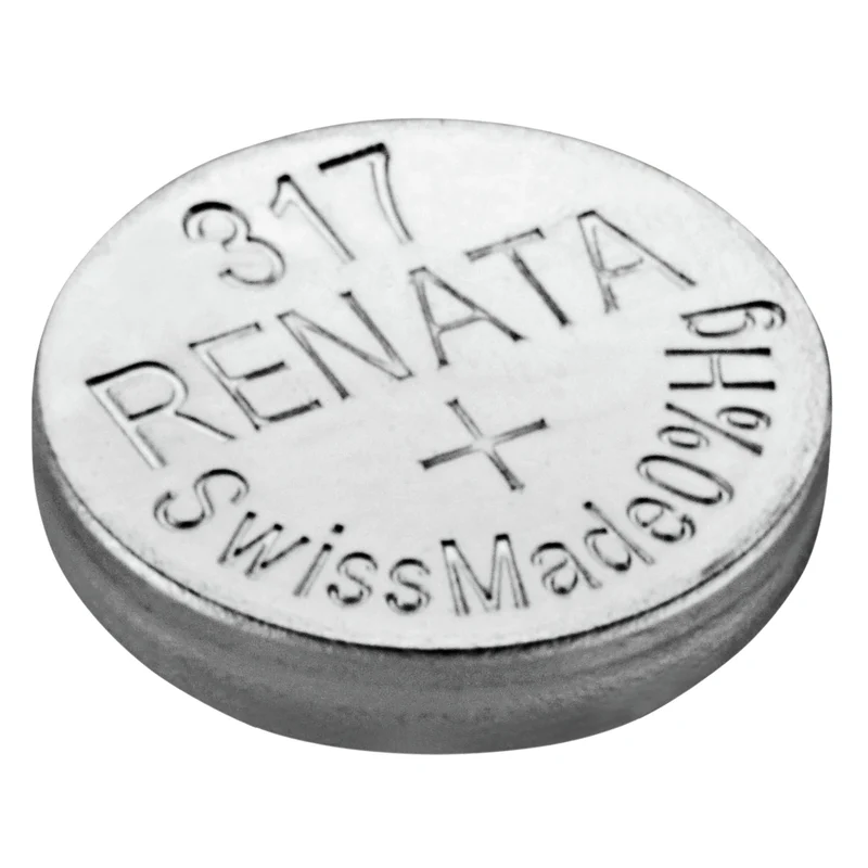 RENATA Silveroxide 317 | SR62 - 1.55 V - 11 mAh - Cellule bouton