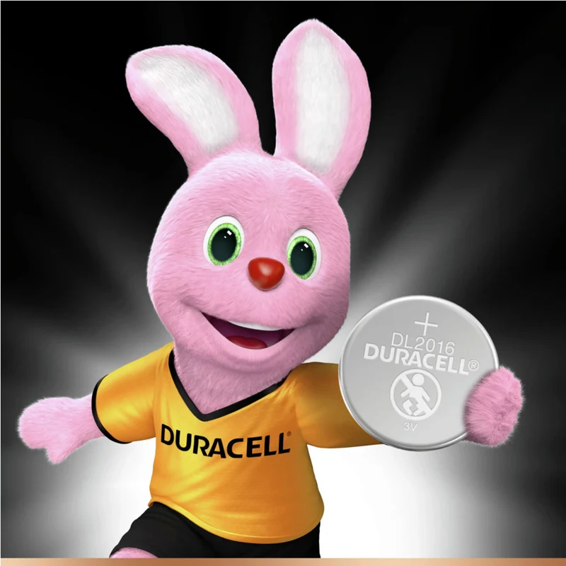 DURACELL Lithium CR2016 - Pack duo - 3 V - 90 mAh - Cellule bouton