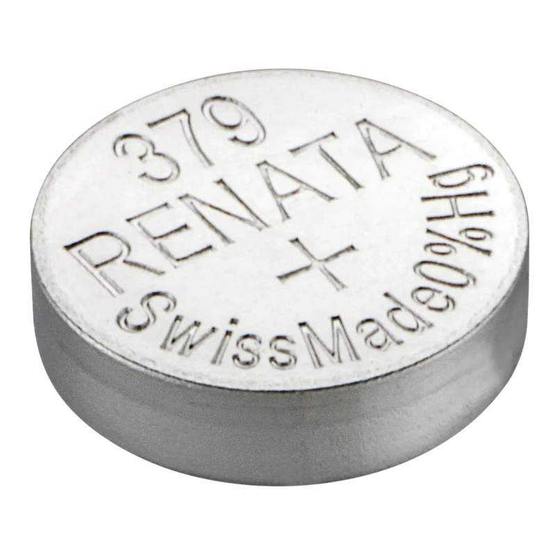 RENATA Silveroxide 379 | SR63 - 1.55 V - 24 mAh - Cellule bouton