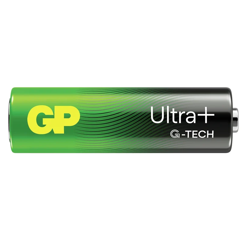 GP Ultra + Alkaline AA | LR06 - Multipack - 4 Pièces - 1.5 V - 2900 mAh Batterie