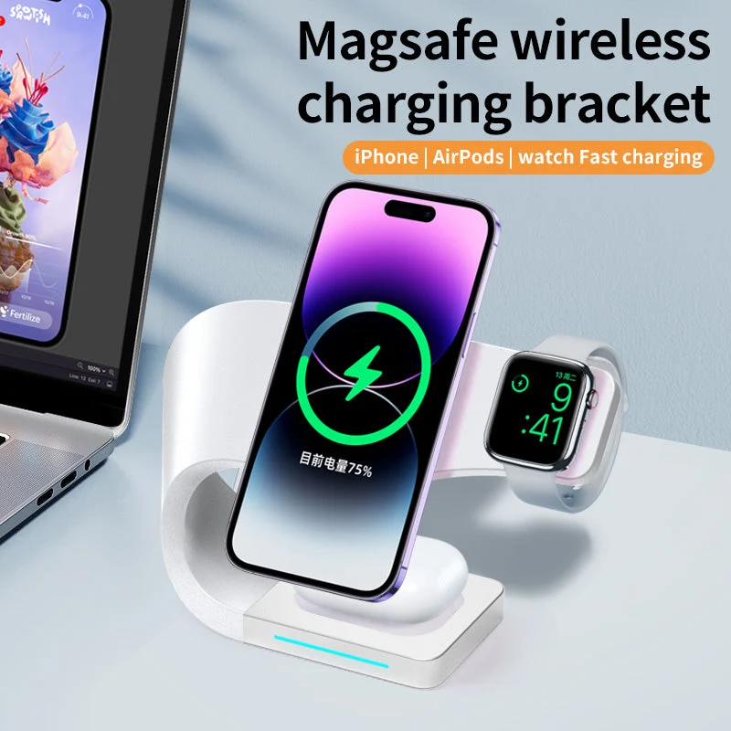 Fast Charging Compact iPhone Magnetic Charging Deck