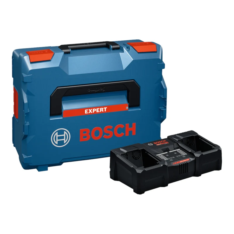 Bosch EXPERT EXAL18V2-320 Chargeur double 18 V 16 A + L-Boxx ( 1600A02YG5 )