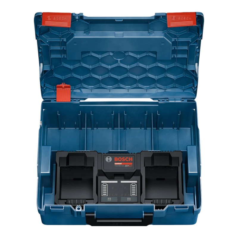 Bosch EXPERT EXAL18V2-320 Chargeur double 18 V 16 A + L-Boxx ( 1600A02YG5 )