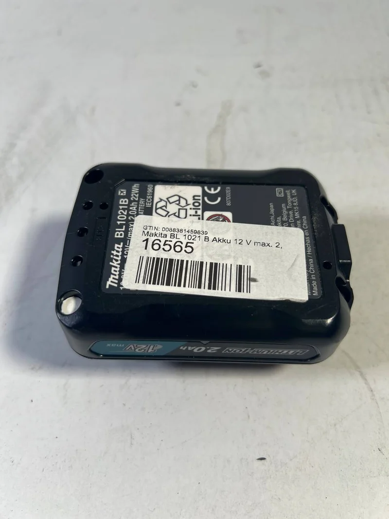 Makita BL 1021 B Akku 12 V max. 2,0 Ah Li-Ion ( 197396-9 ) - Nachfolger von BL 1020 B 10,8 V - Leicht Gebraucht