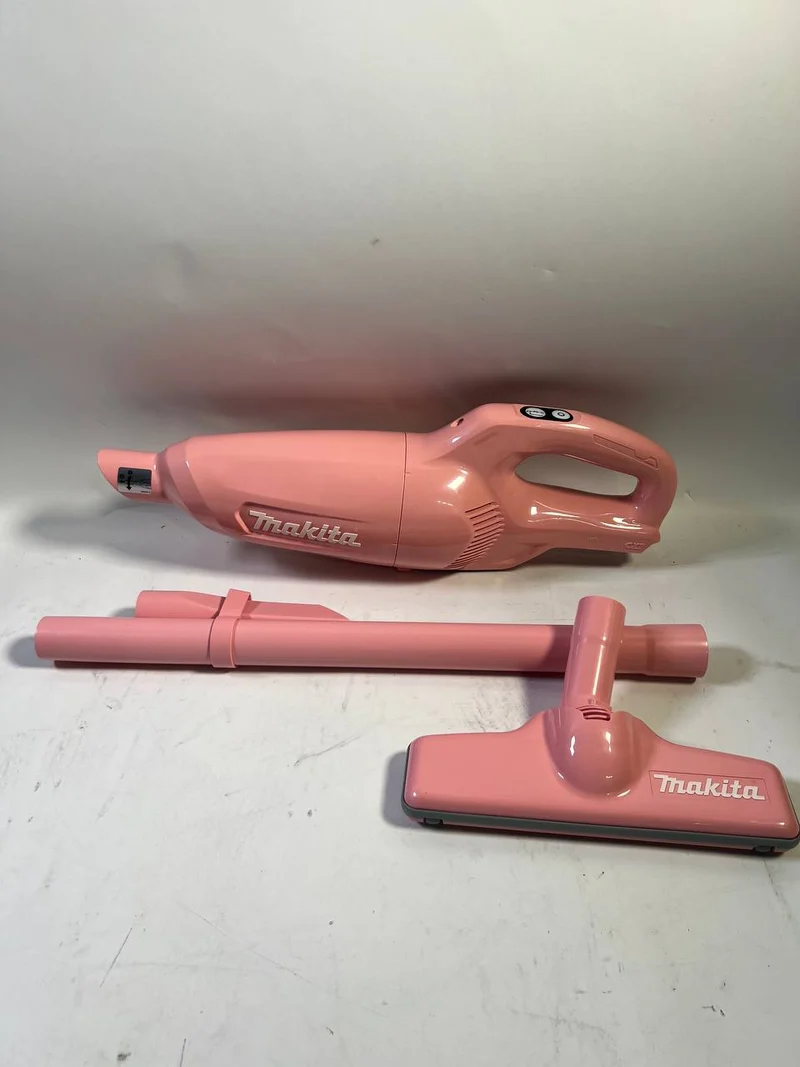 Makita CL 108 FDZP Akku Staubsauger 12 V max. 0,6 L pink Solo - ohne Akku, ohne Ladegerät - OVP Beschädigt