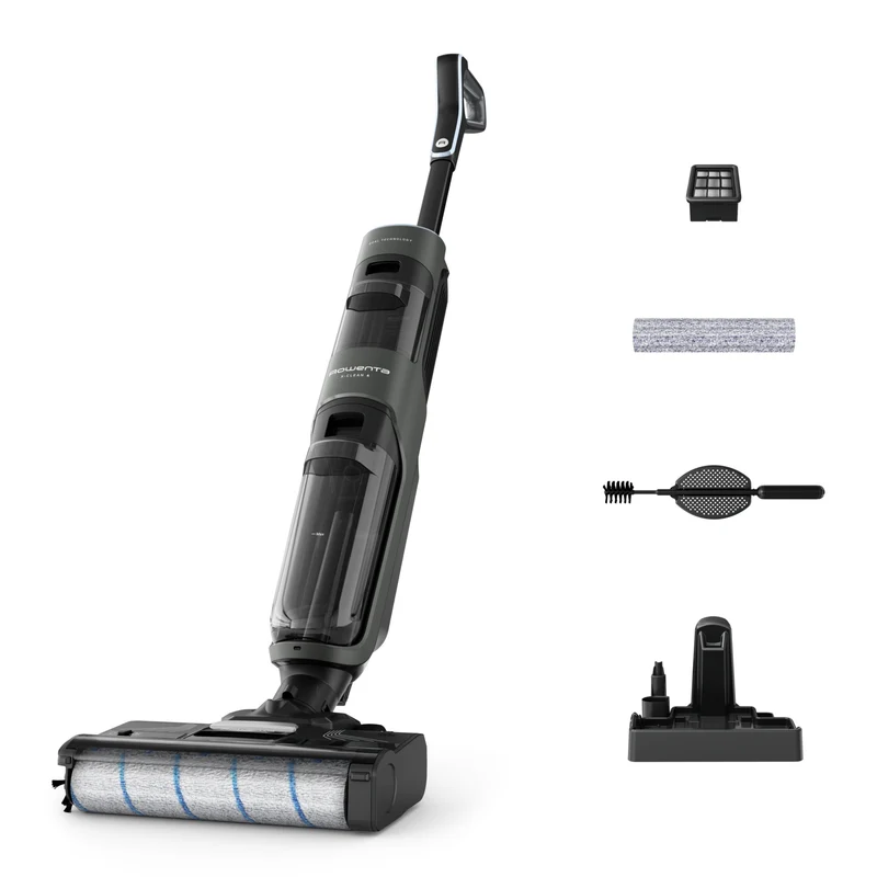 Lavapavimenti Senza Fili Rowenta X-Clean 4 GZ5035 200W Grigio