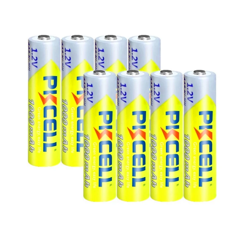 8PC 3A 1000mah 1.2V NI-MH AAA Battery for Digital camera, portable video, game, flashlight