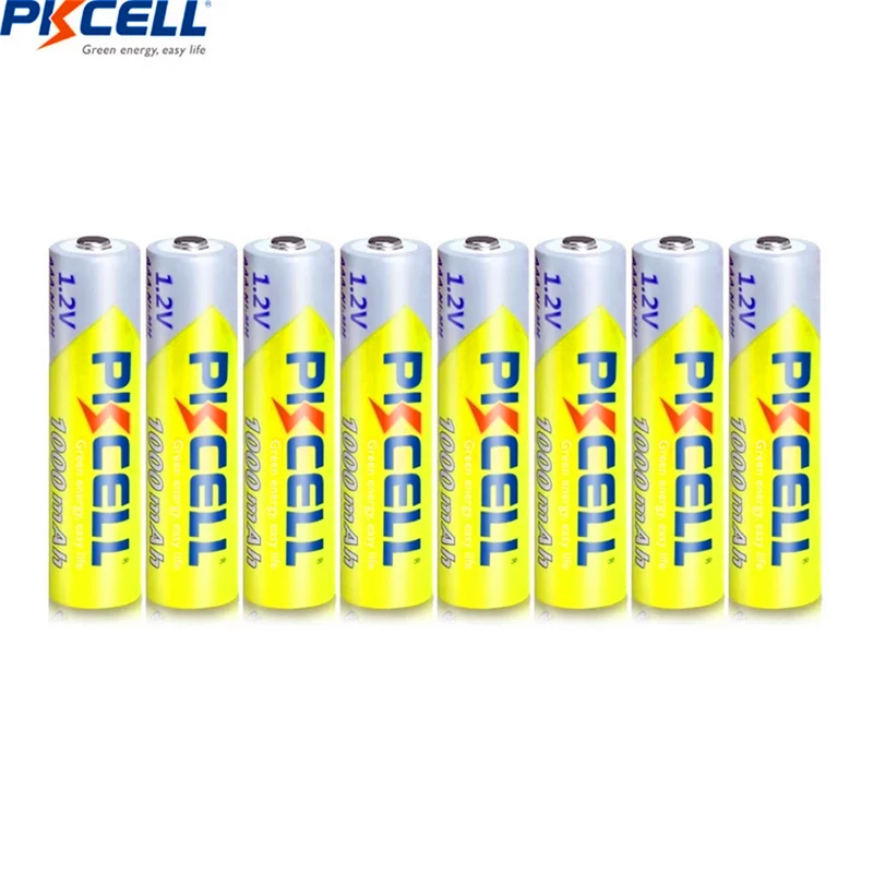 8PC 3A 1000mah 1.2V NI-MH AAA Battery for Digital camera, portable video, game, flashlight