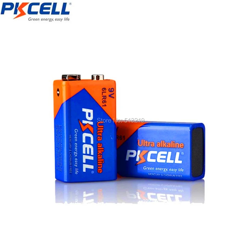 5pc 9V 6LR61 GP1604G-S1 Alkaline Dry battery for Digital cameras, MD, CD, MP3, remote control