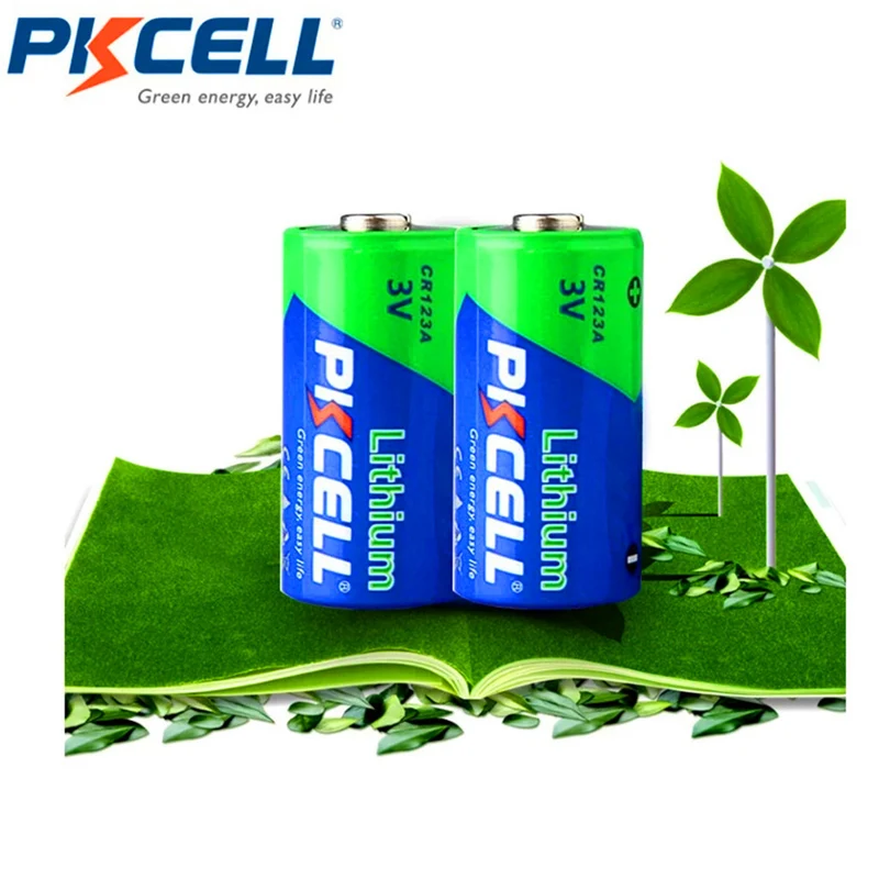 5pcs 2 / 3A battery 16430 CR123A CR17345 (CR17335) 1500mAh 3V photo lithium battery for Camera, Medical equipment