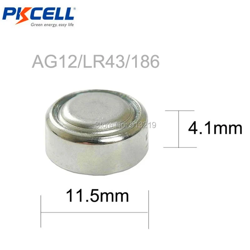 50 pieces 1.5V 100mah AG12 Alkaline Button Battery for Laser pointers, clocks, clocks, calculators, computers, cameras