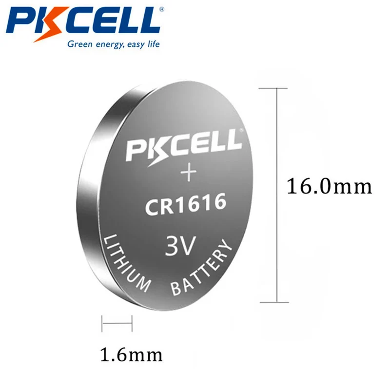 30PCS CR1616 3V lithium button battery for Heart Rate Monitor,Clocks,Cameras, Calculators, Car Alarm Systems