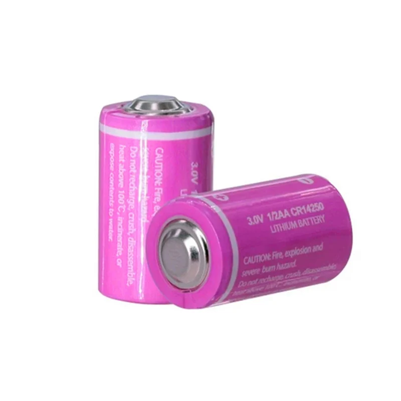 2PCS 3V lithium battery 650mAh battery for Camera, Medical equipment, Lamp, Radio, Eletronic Lock