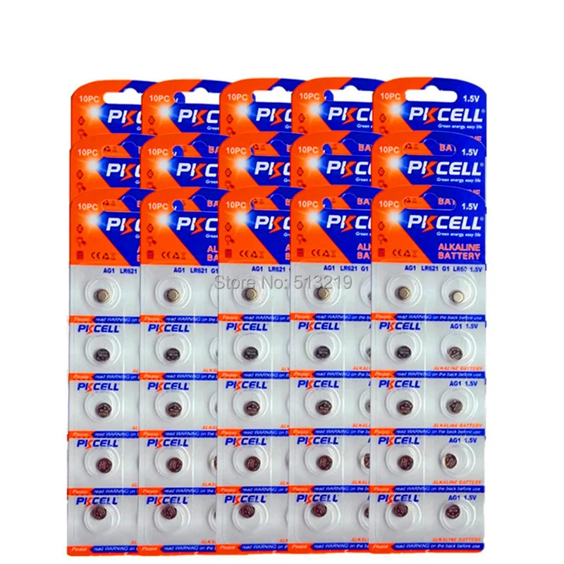 150PC AG1 1.5 V LR60 SR621 SR621SW 164 364A batteries for Balls, eggs, watches, calculators, remote controls