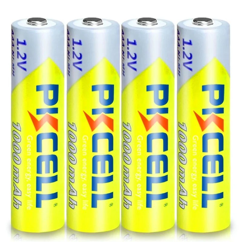 10PCS 1.2V NI MH 1000MAH AAA Rechargeable Battery for Digital camera, portable video, game