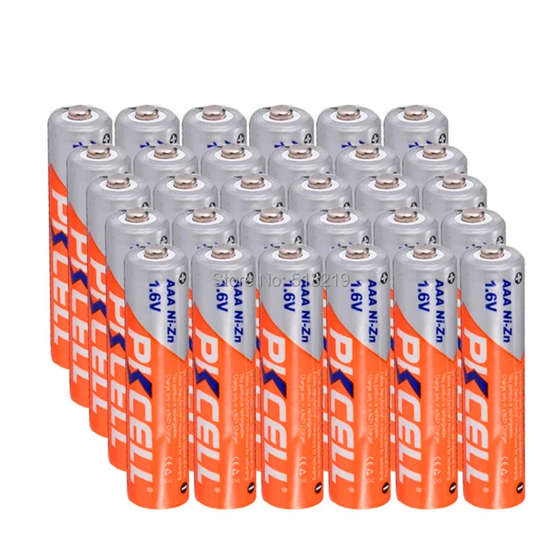 24PCS 1.6V Ni-Zn AAA 900mWh nickel-zinc battery for digital camera, CD, game machine, toys, flashlight