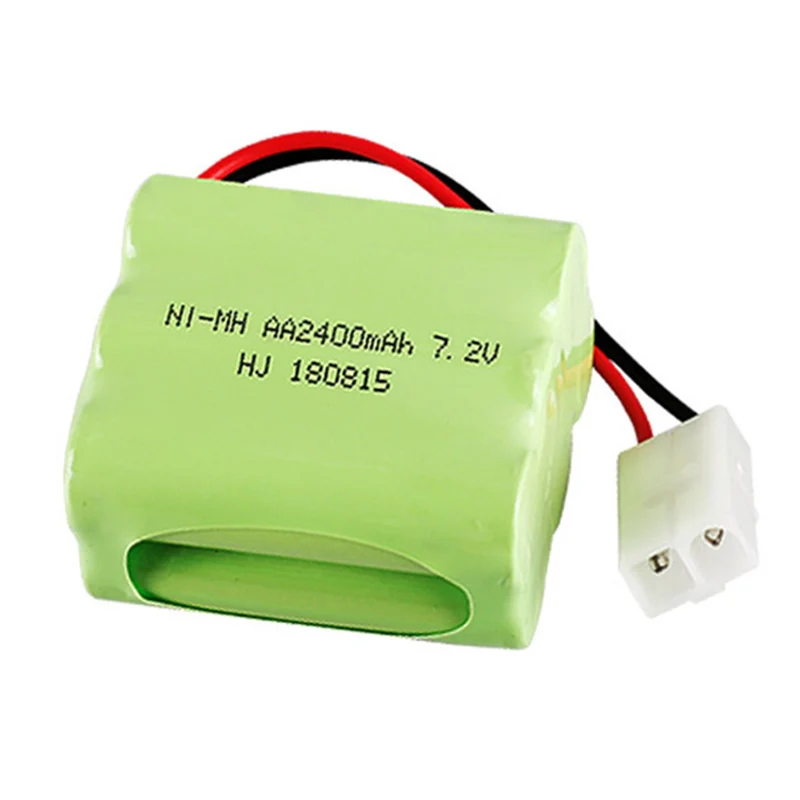 7.2v 2400mah AA NiMH Rechargeable Battery with SM/KET-2P Connector For Rc toys Cars Tanks Robots Boat