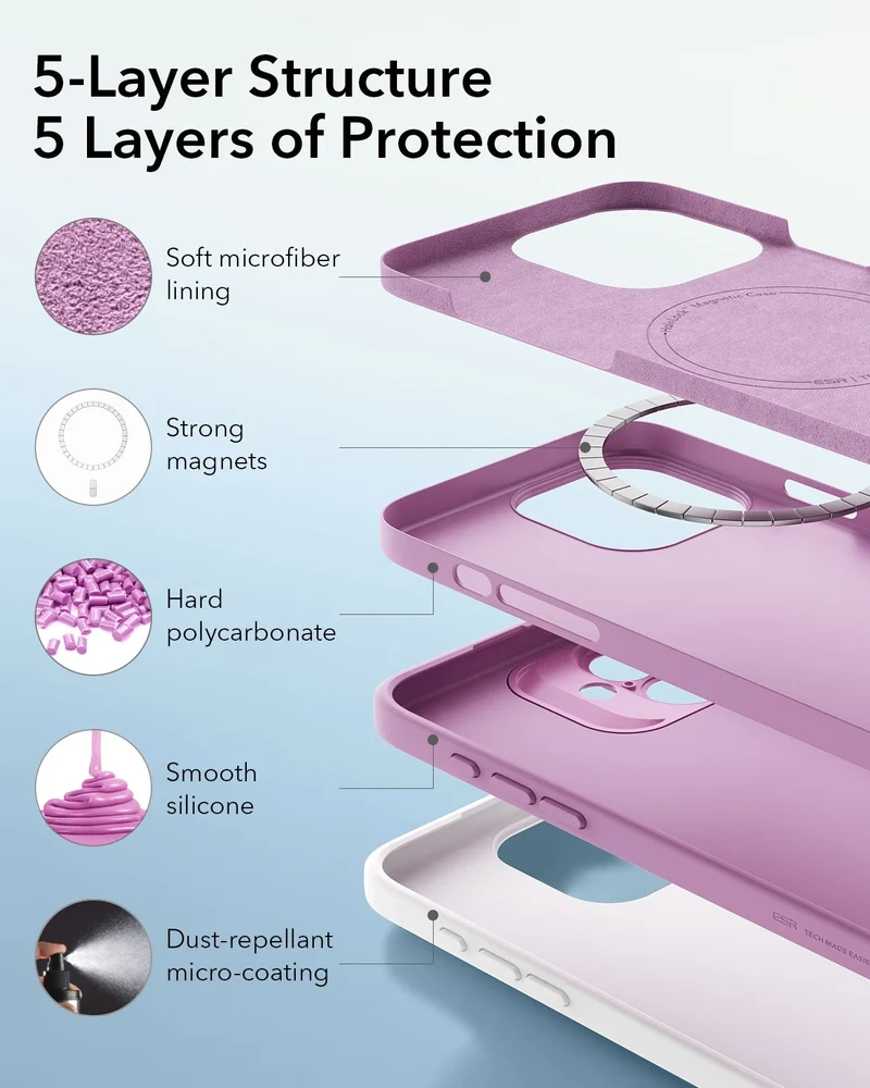 iPhone 16 Cloud Soft Magnetic Case (Camera Control) - Pink