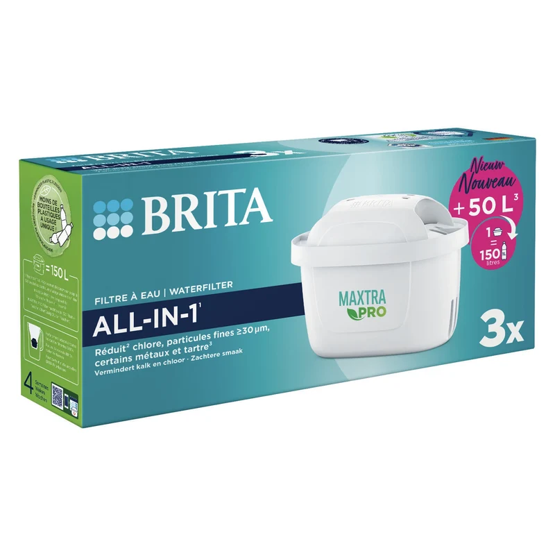 BRITA - Maxtra Pro - Filtres à eau - 3 Pièces