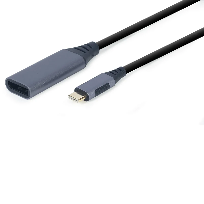 CABLEXPERT - Câble adaptateur - 4K|60Hz|Ultra HD|USB 3.0 USB-C (Mâle) - DisplayPort (Femelle) - 0,15 m