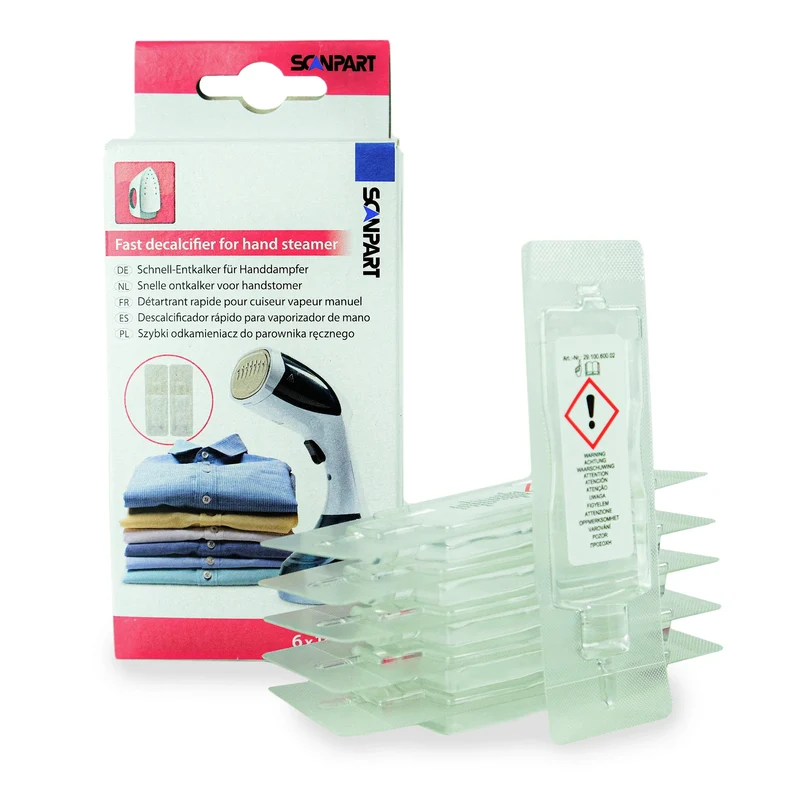 SCANPART - Détartrant pour défroisseurs vapeur - 6 x 14 ml