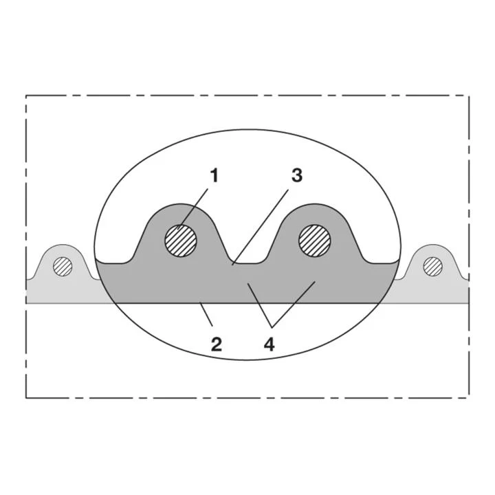 NORRES Tuyau d'aspiration et de convoyage AIRDUC® PUR 356 AS D. intérieur 80 mm ( 4501400207 )
