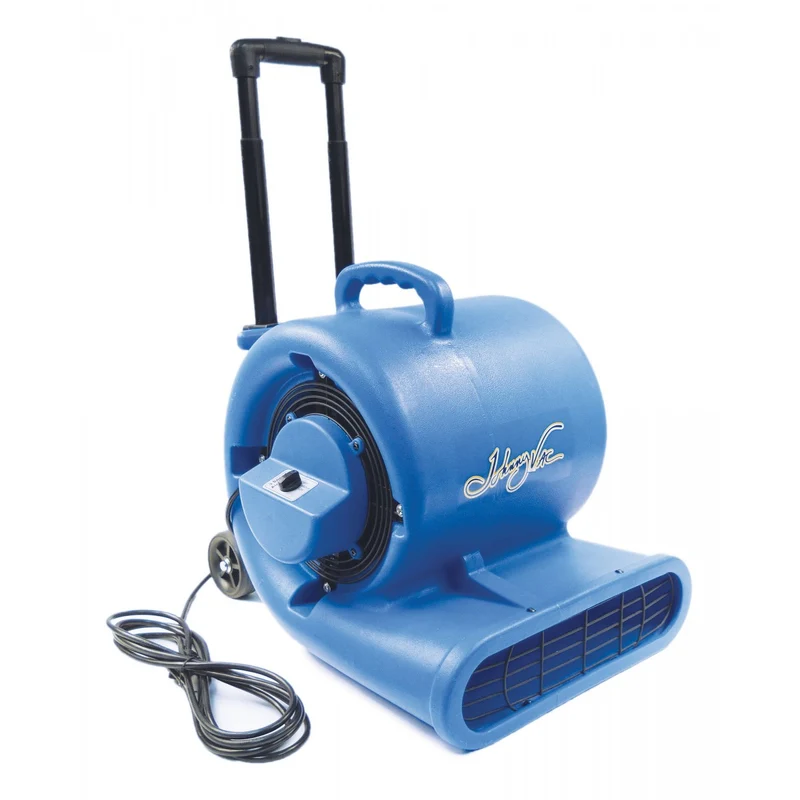 Portable Floor Fan / Blower / Dryer - Johnny Vac - 9.5" (24 cm) Fan Diameter - 3 Speeds