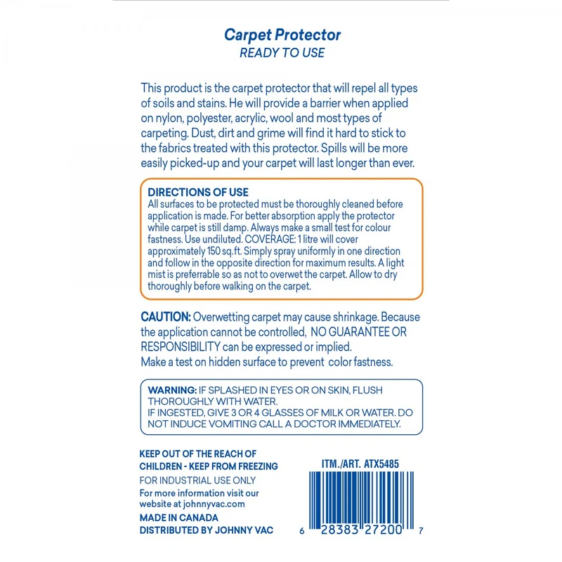 Carpet Protector - 1 L (33.8 oz) - Attax ® Pro