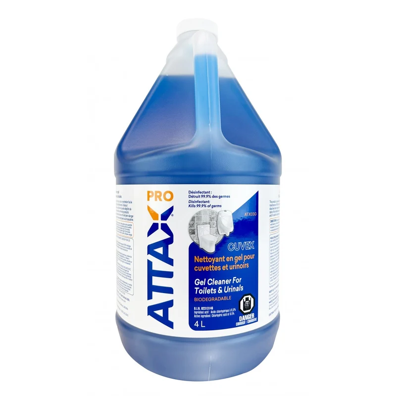 Attax® Pro ATX04 Toilet and Urinal Gel Cleaner - 4 L (1.06 gal)
