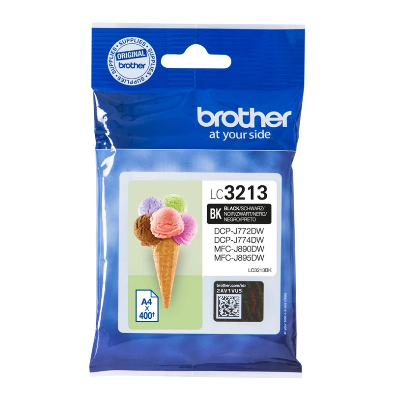 BROTHER Cartouche d'encre LC3213BK - Noir