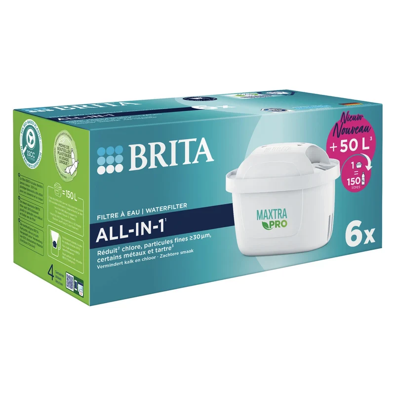 BRITA - Maxtra Pro - Filtres à eau - 6 Pièces