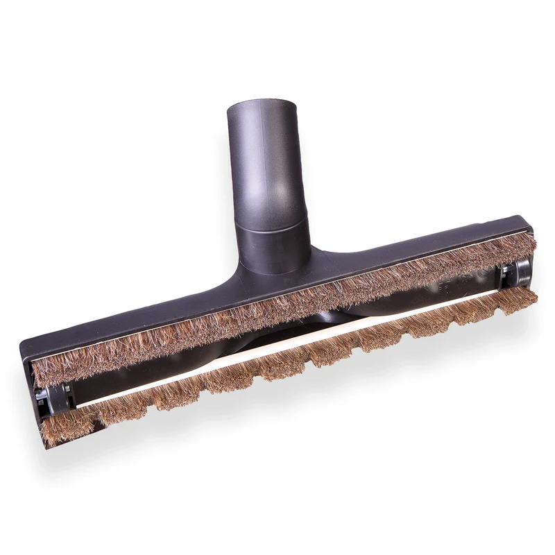 MARQUE MAISON Brosse parquet - 30 cm - Poils naturels - diamètre 35 mm