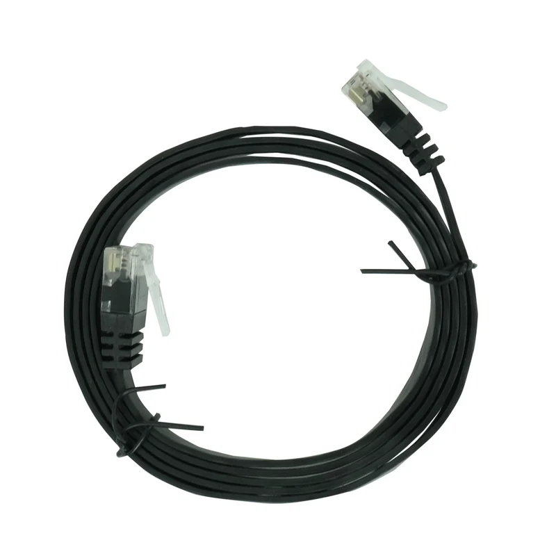 SCANPART - Câble réseau - UTP - Ultra plat RJ45 (Mâle) - RJ45 (Mâle) - 1,0 m