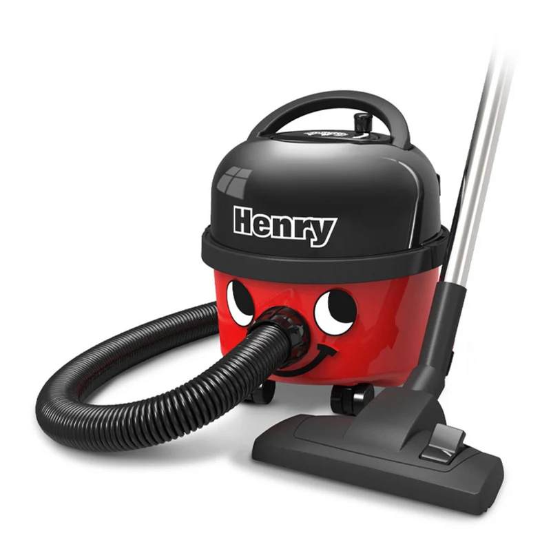 HVR160 Numatic Henry 160 Compact Canister Vacuum Single Speed in Red