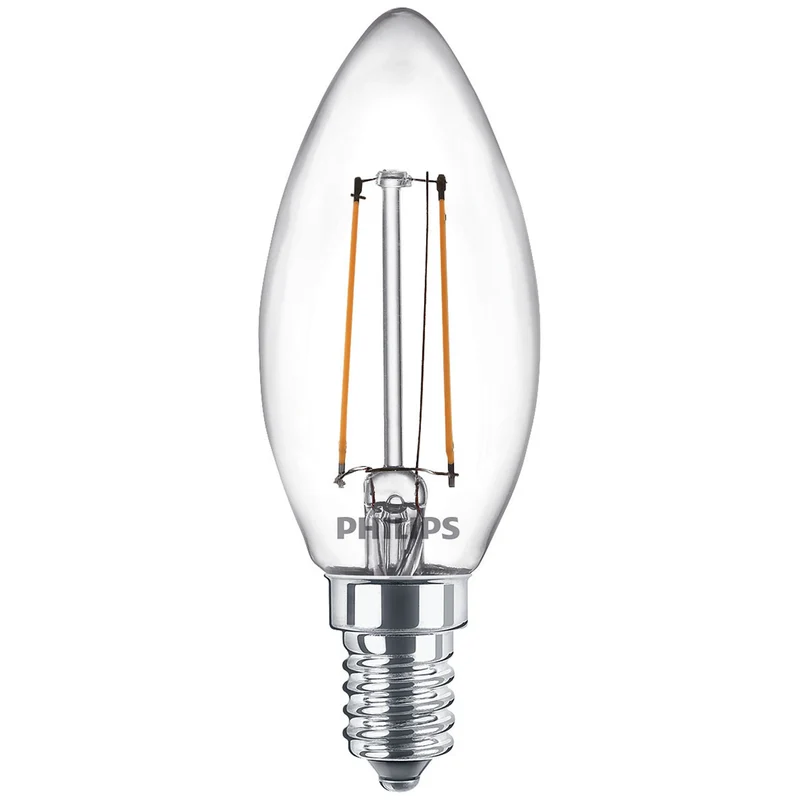 PHILIPS - Light Bulb - E14 - 25 W - 250 Lumen - 2700 K - Bright - Candle